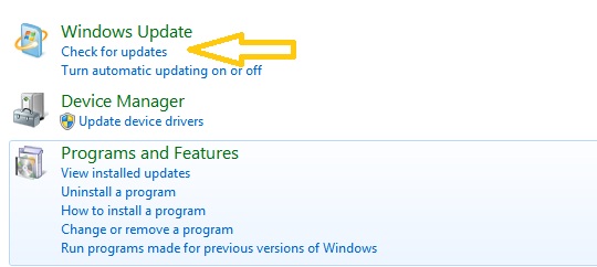 Windows update