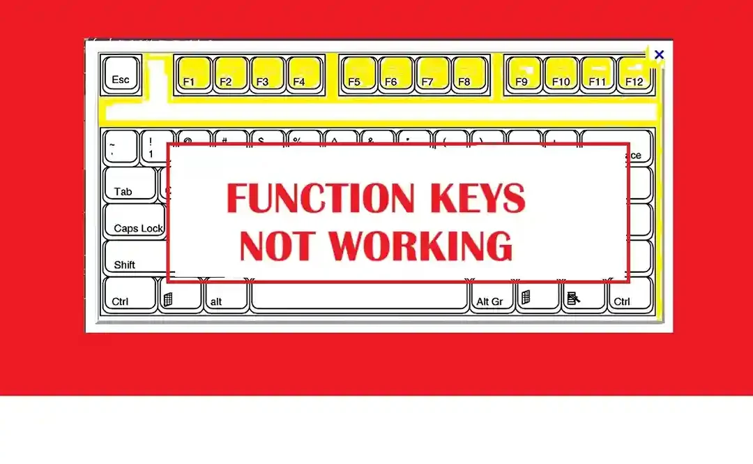 function keys not working
