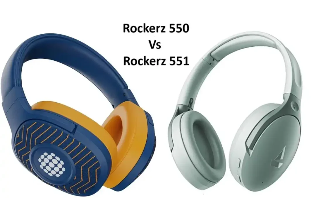boAt Rockerz 550 Vs 551