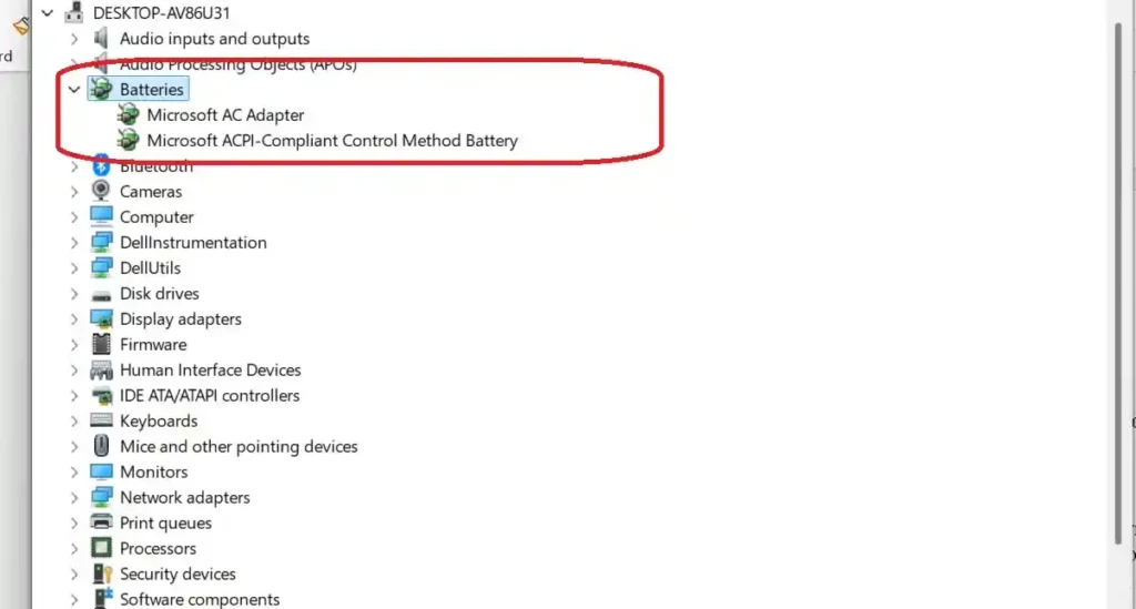 Laptop battery driver
